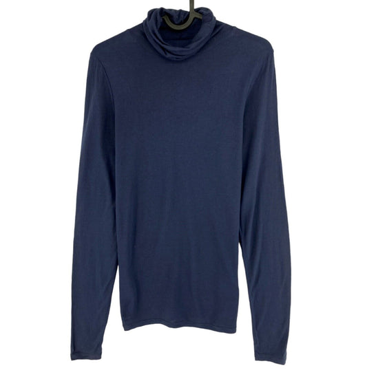 GANT Bleu Marine Col Haut Pull Pull Taille M