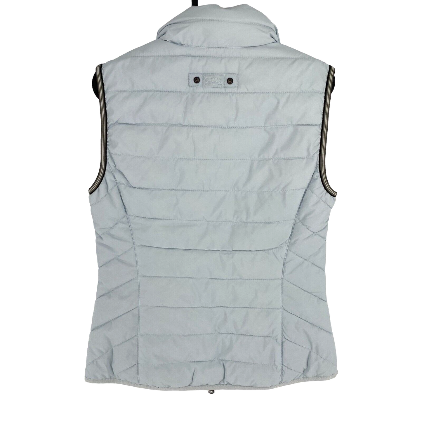 CAMEL ACTIVE Women Light Blue Padded Gilet Waistcoat Size EU 34 UK 6 US 4