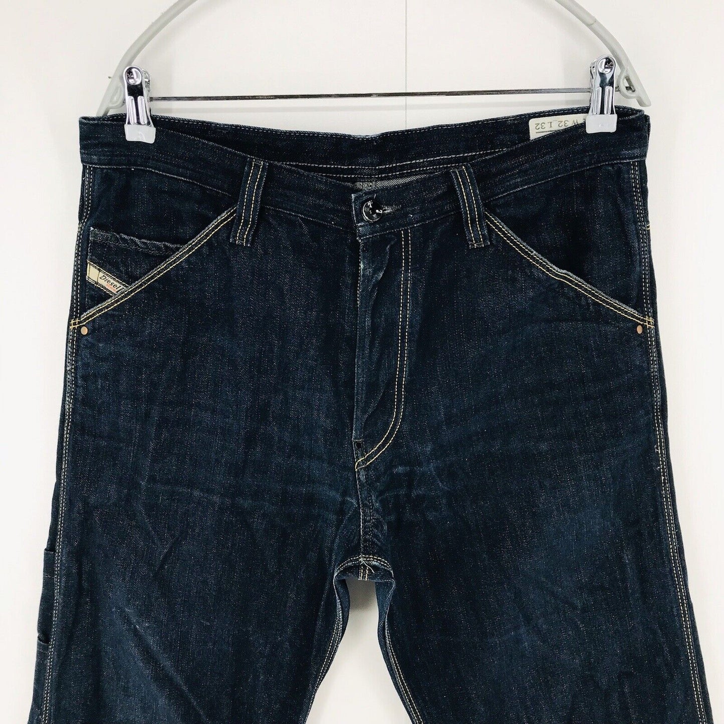 Diesel ZULOW Dark Blue Regular Straight Fit Jeans W32 L32