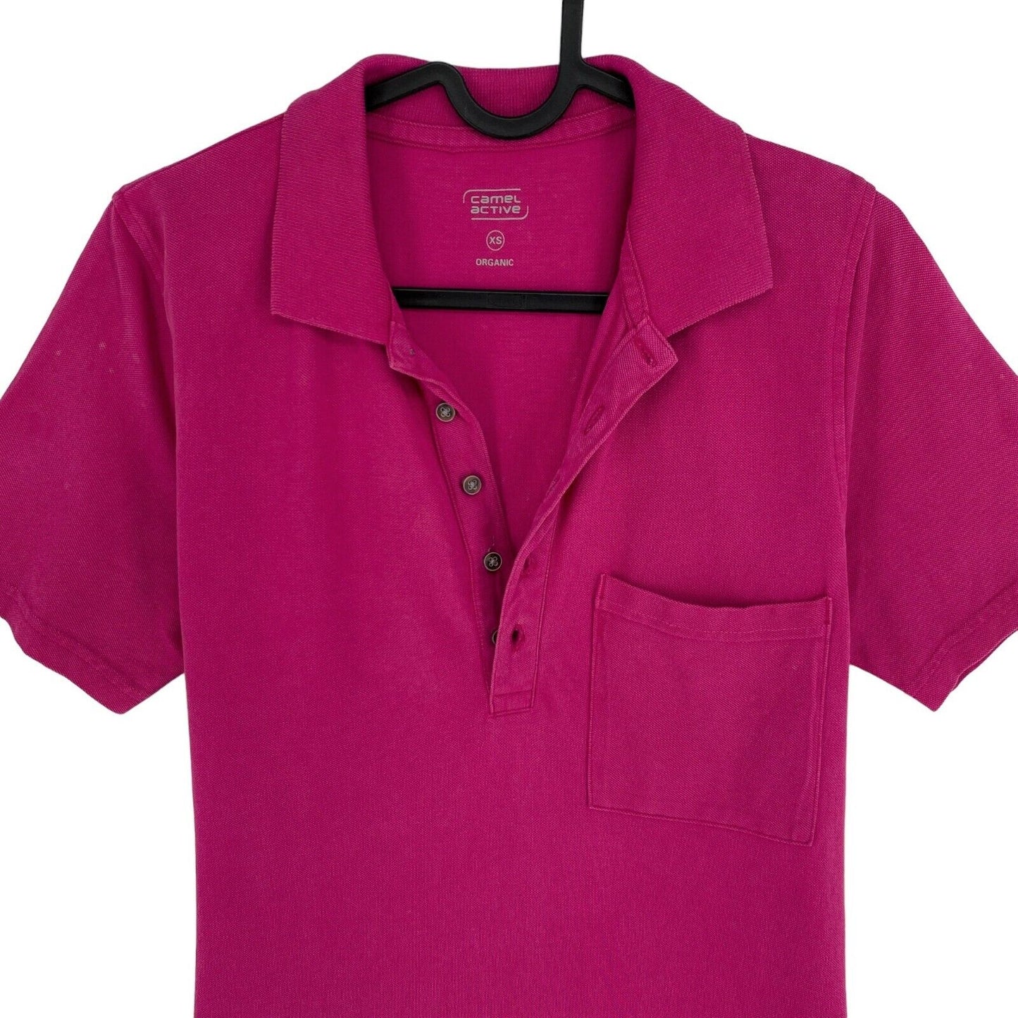 CAMEL ACTIVE Lila Piqué Poloshirt Kleid Größe XS