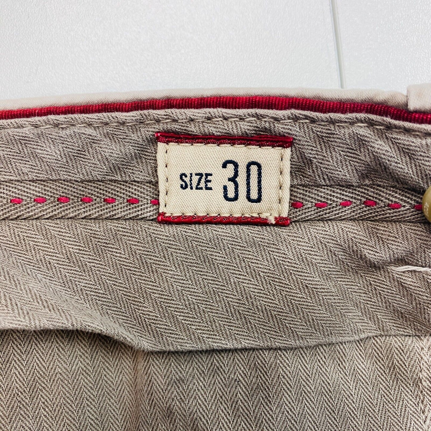 Jacob Cohen Herren BOBBY Braun Slim Chino Hose Größe W30 L34 Made in Italy