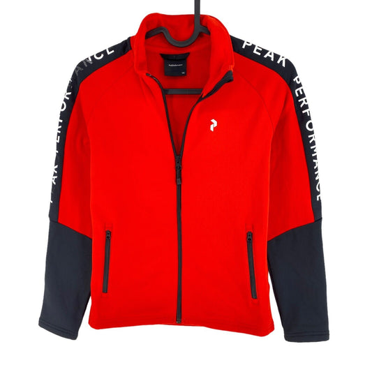 Veste Peak Performance Junior Red Rider Zip Taille 150 cm