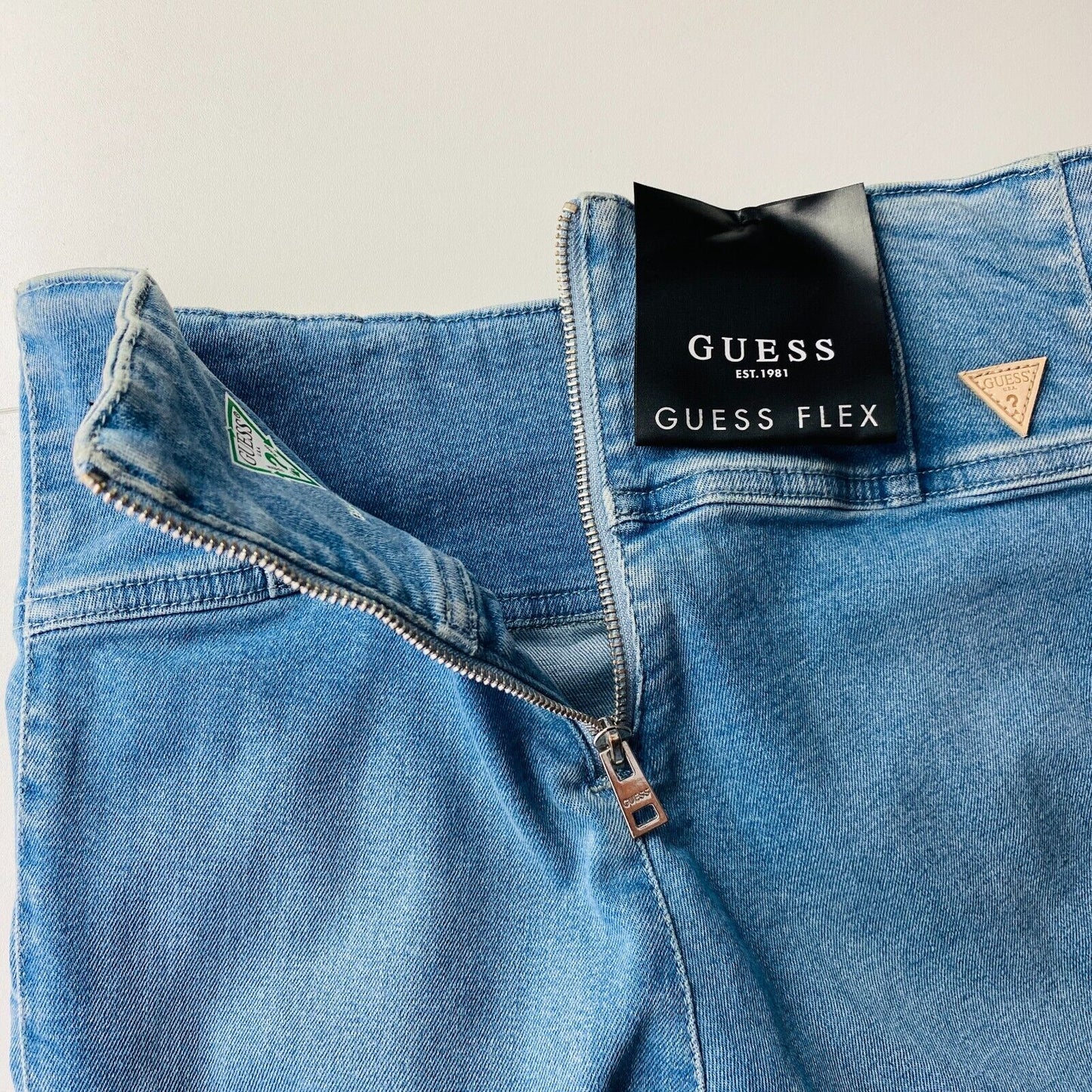 GUESS Women Blue High Waist Stretch Skinny Fit Jeans Size M EUR 42 UK 8 W27