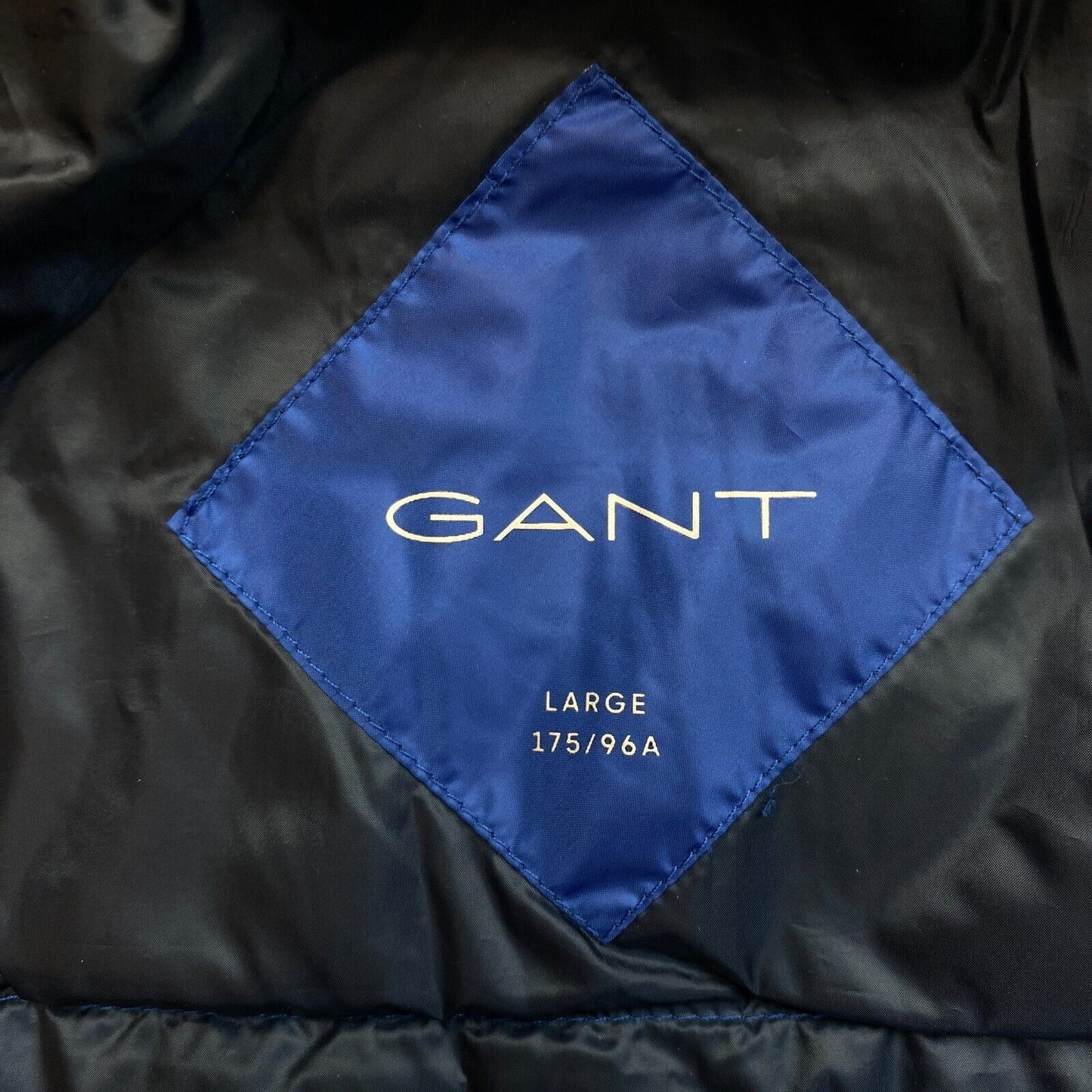 GANT Bleu Foncé Light Down Gillet Vest Gilet Veste Taille L