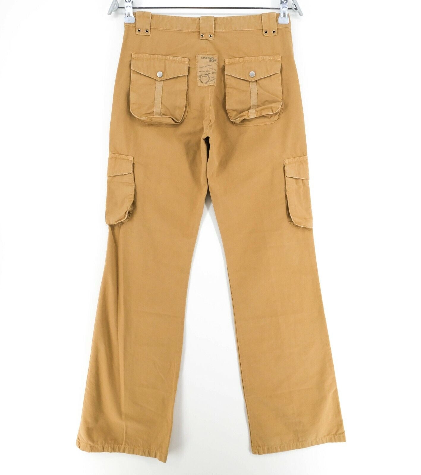 STEFANEL Light Brown Cargo Pants Trousers Size EU 34 42 UK 4 12 US 2 10