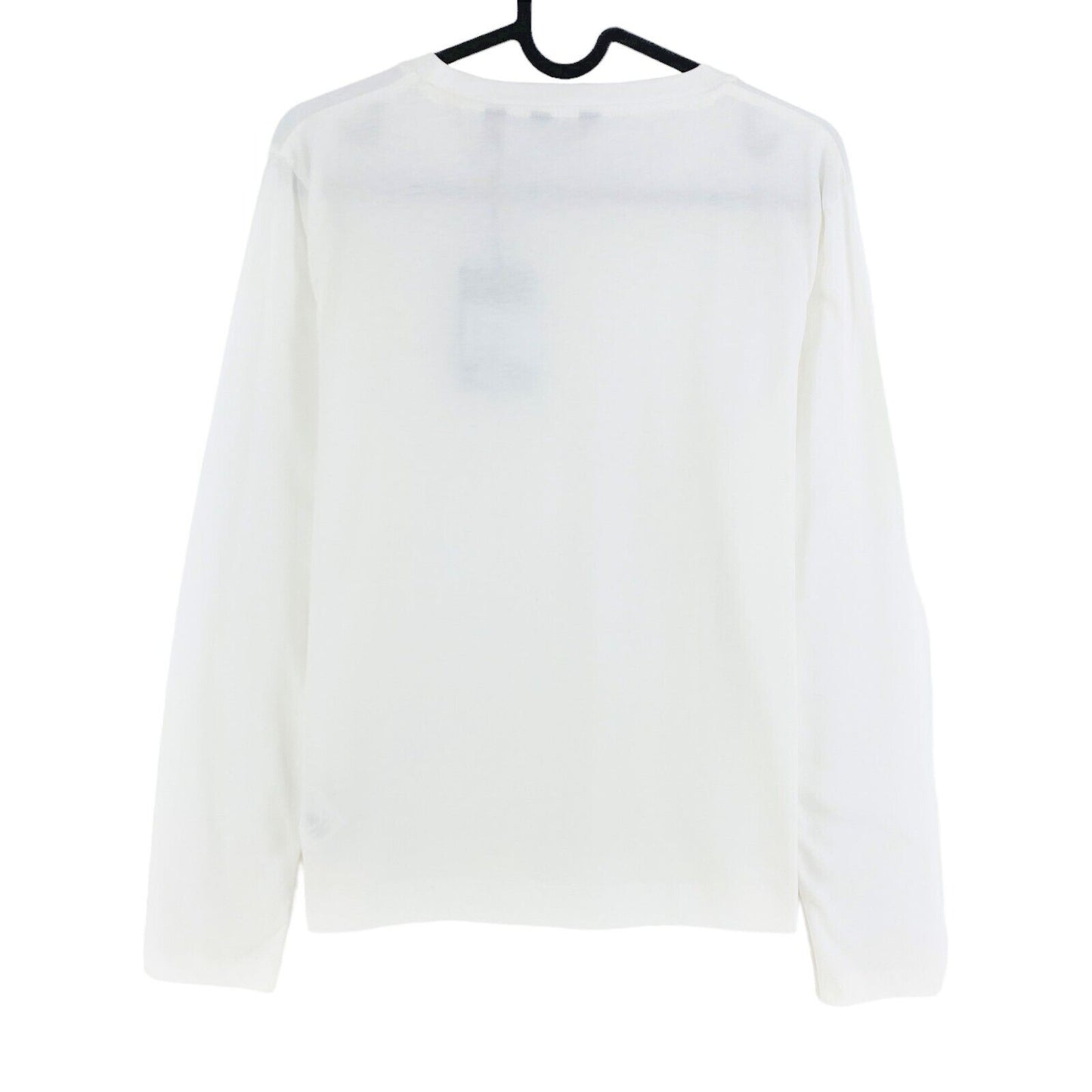 GANT White Original Crew Neck  Long Sleeve T Shirt Size M