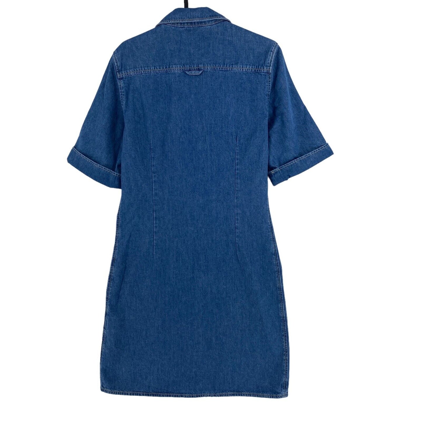 GANT Robe chemise à manches courtes en denim bleu foncé Taille EU 36 UK 8 US 6