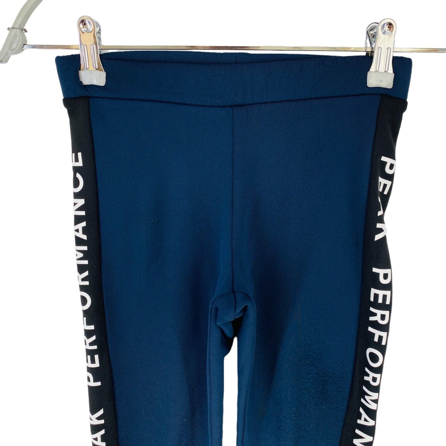 Peak Performance Boys JR RIDER Dark Blue Slim Fit Sweatpants Trousers 130 cm