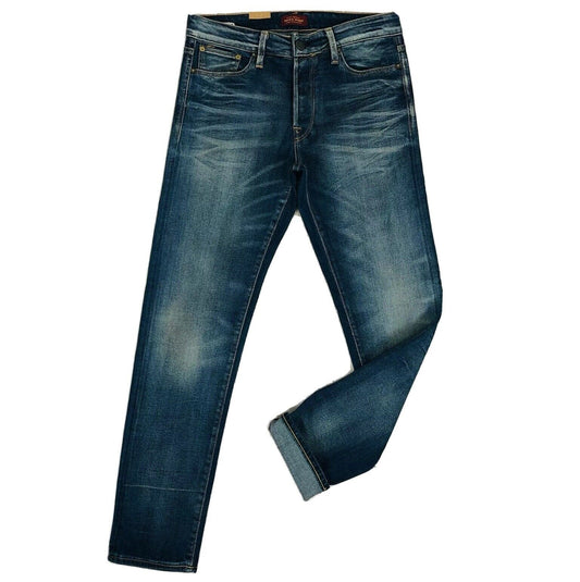 Jack & Jones Men‘s MIKE Comfort Fit Regular Rise Blue Jeans Size W29 L32