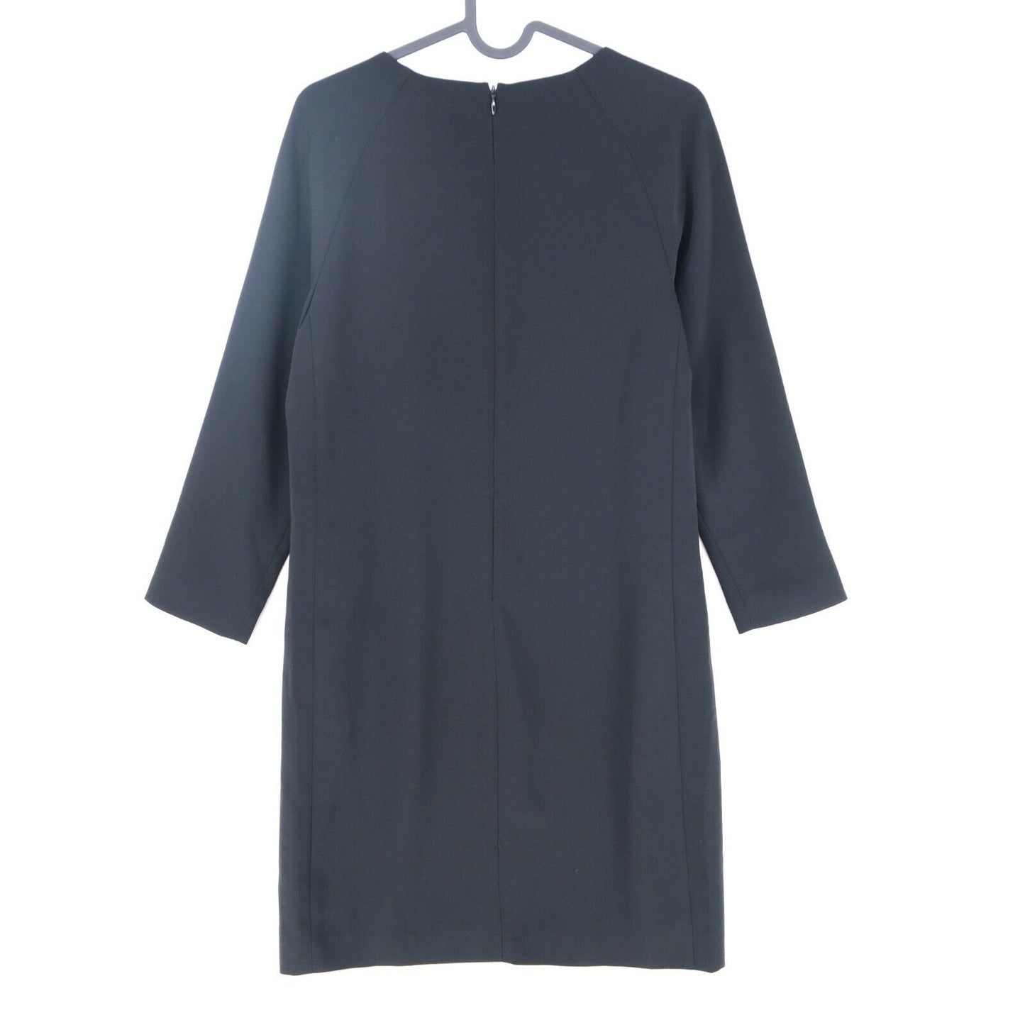 GANT Black Long Sleeves Crew Neck Shift Dress Size EUR 36 UK 10 US 6