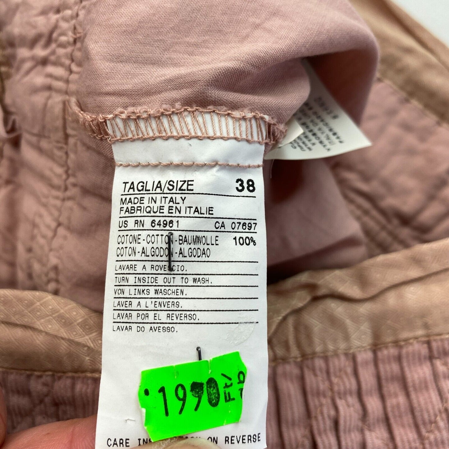 United Colors Of Benetton Jupe évasée rose poussiéreux Taille EU 38 UK 10 US 8