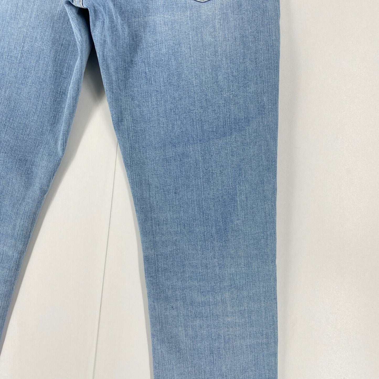 GANT MAXEN Mens Light Blue Stretch Low Rise Extra Slim Fit Jeans W32 L32