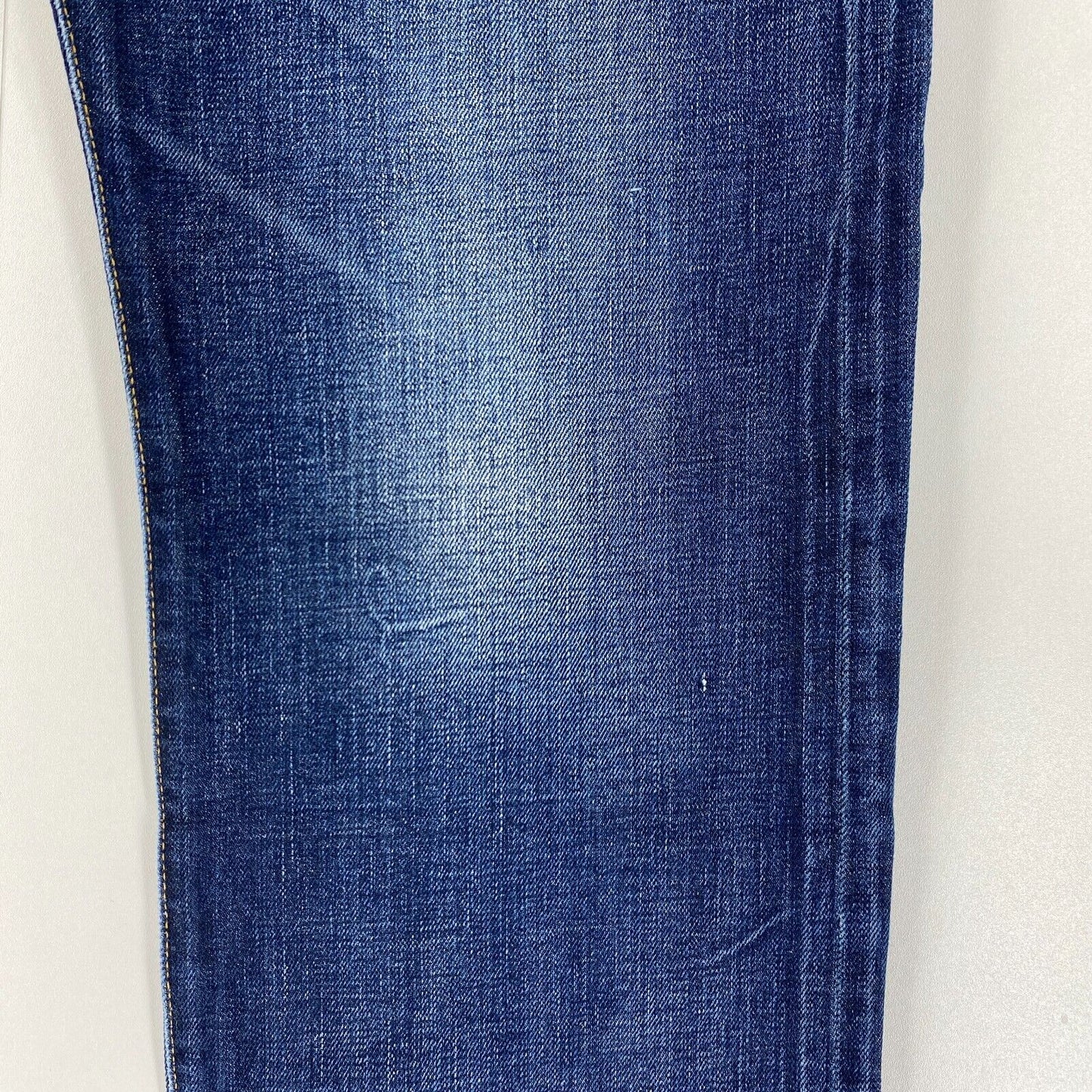 Levi's 501 Dark Blue Original Regular Straight Fit Jeans W38 L32