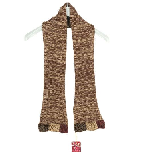 HIPPY CHICK Brown Sydney Scarf Shawl