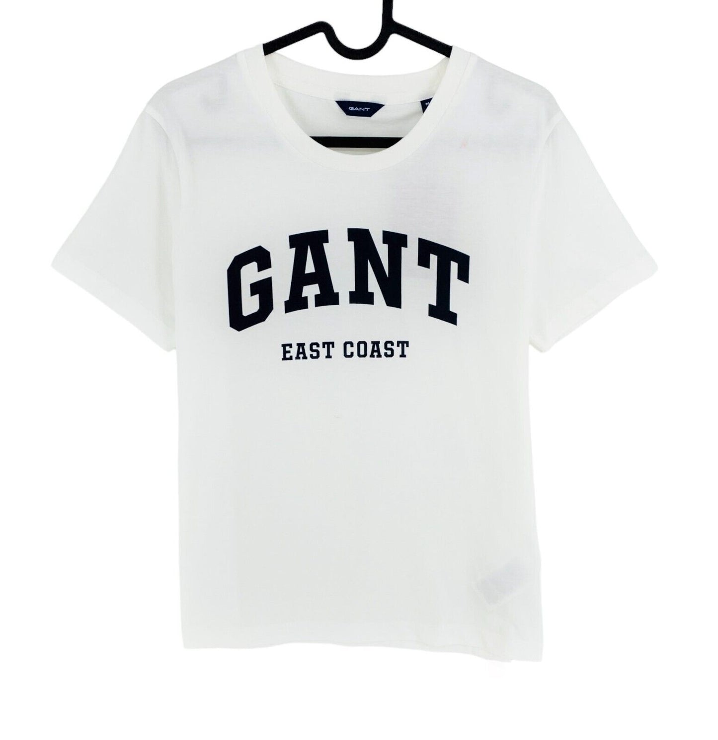 GANT White MD. Crew Neck T Shirt Size M