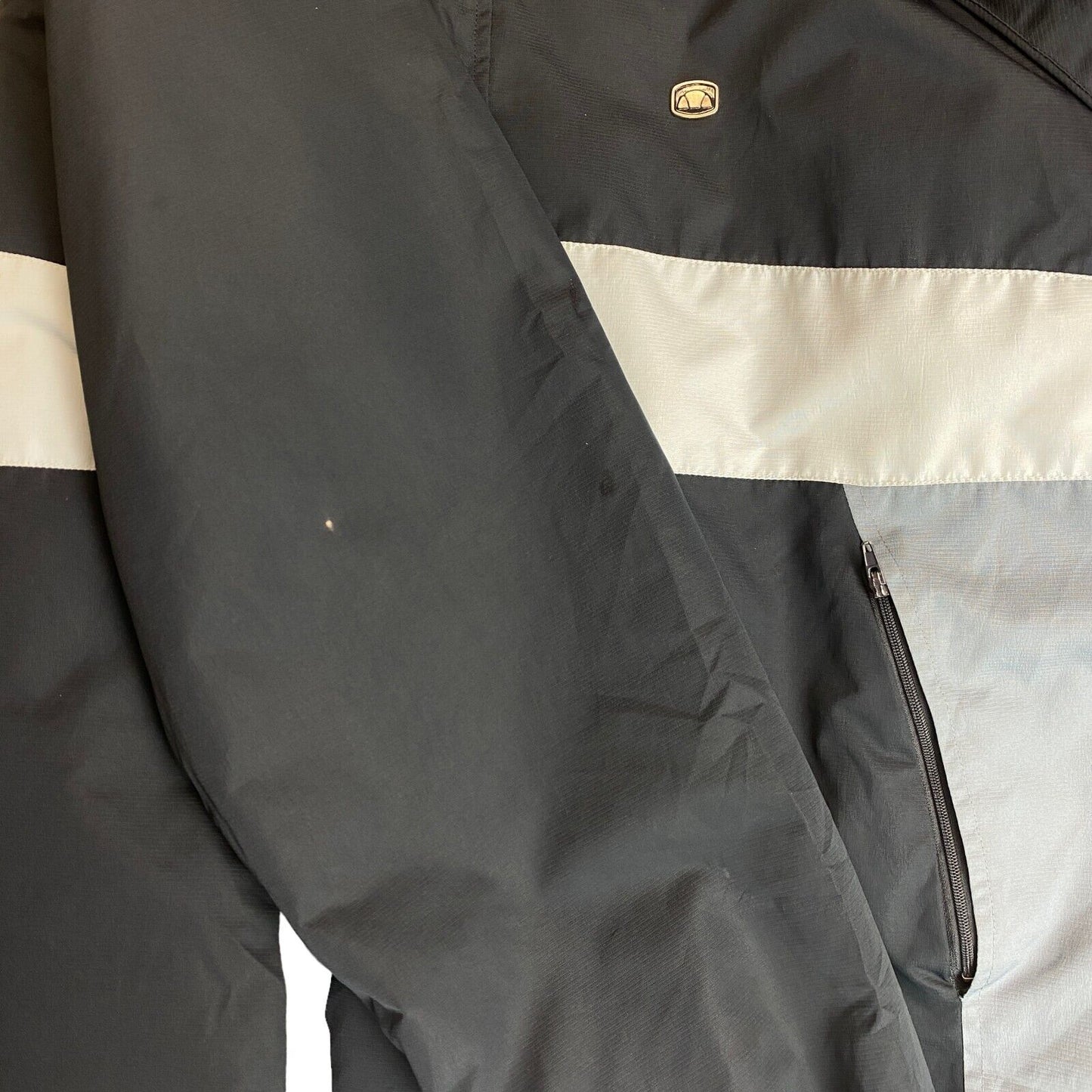 ELLESSE Veste Anorak à capuche bleu marine Taille M