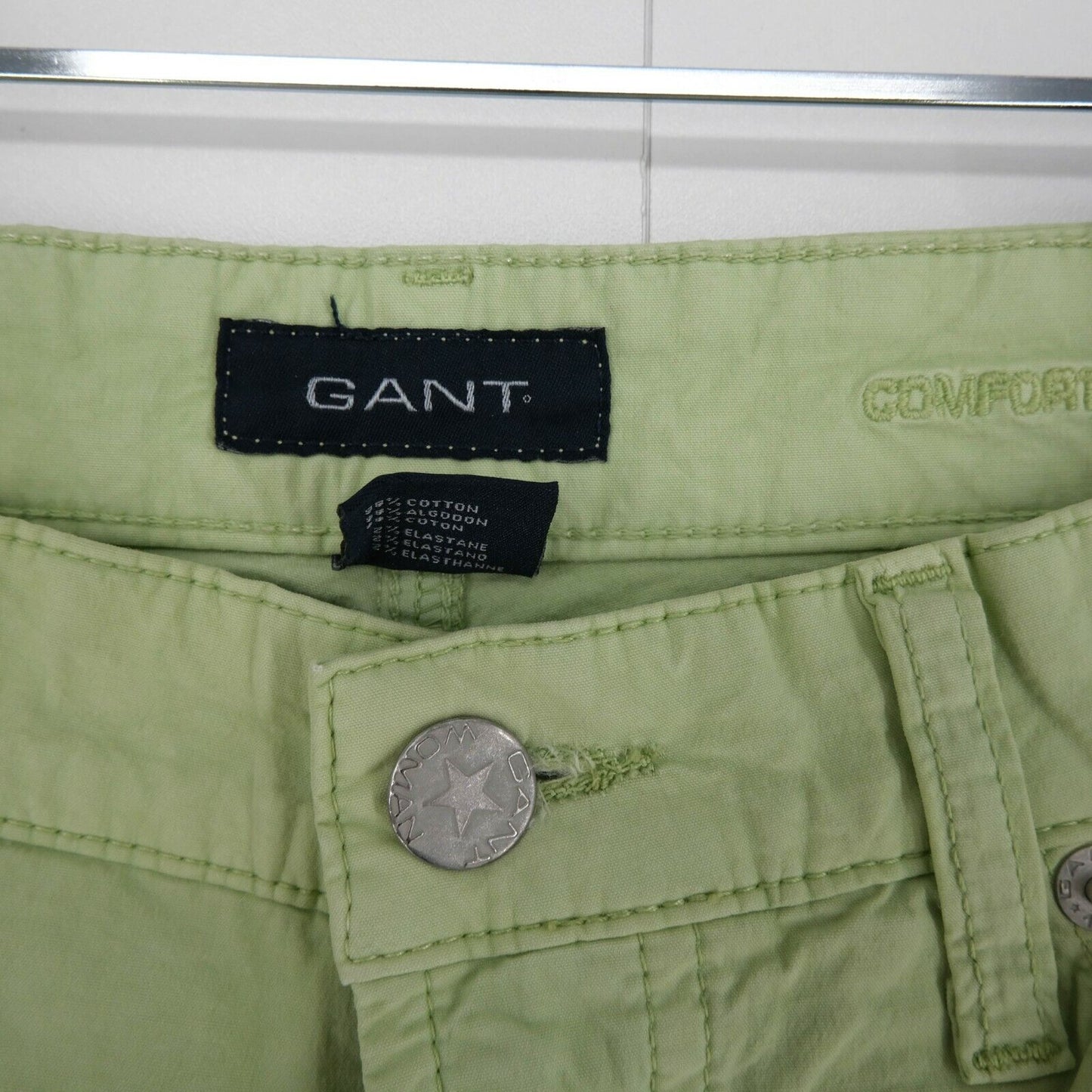 GANT Green Comfort 5 Pockets Poplin Stretch Jeans Size W27 L32 L34