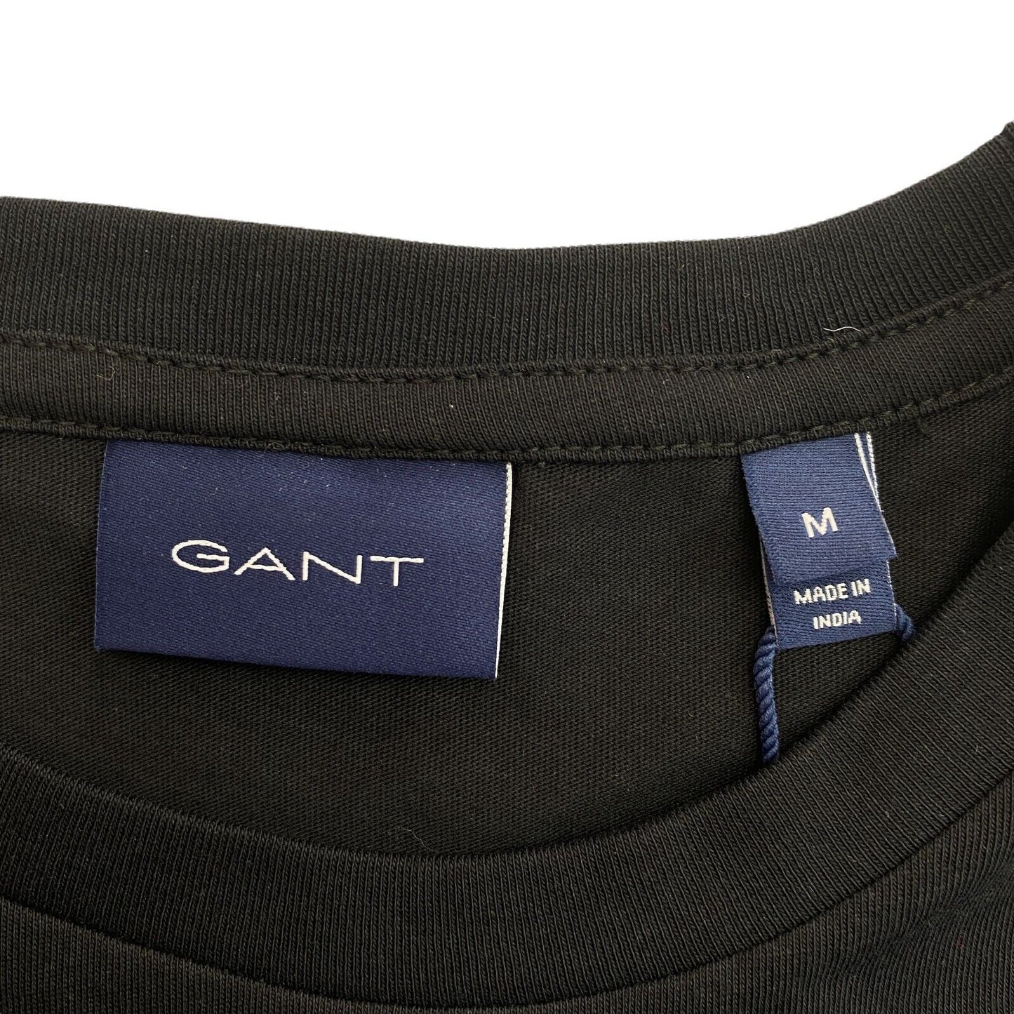 GANT Black Original Crew Neck T-Shirt Size M