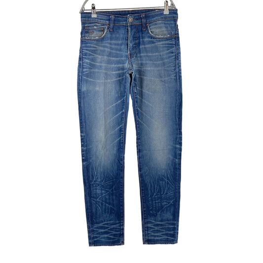 G-STAR 3301 LOW Jean coupe fuselée classique bleu W30 L34