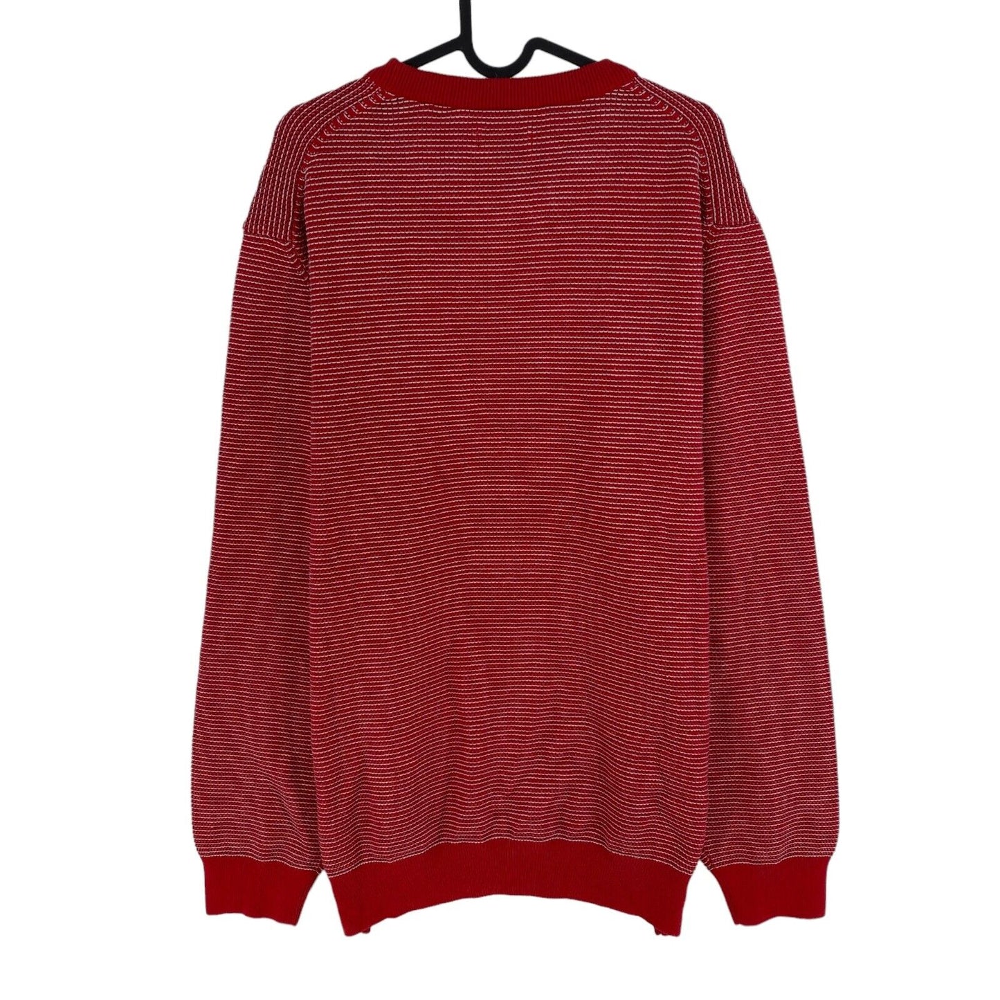 GANT Red Light Texture Crew Neck Sweater Pullover Size 2XL XXL