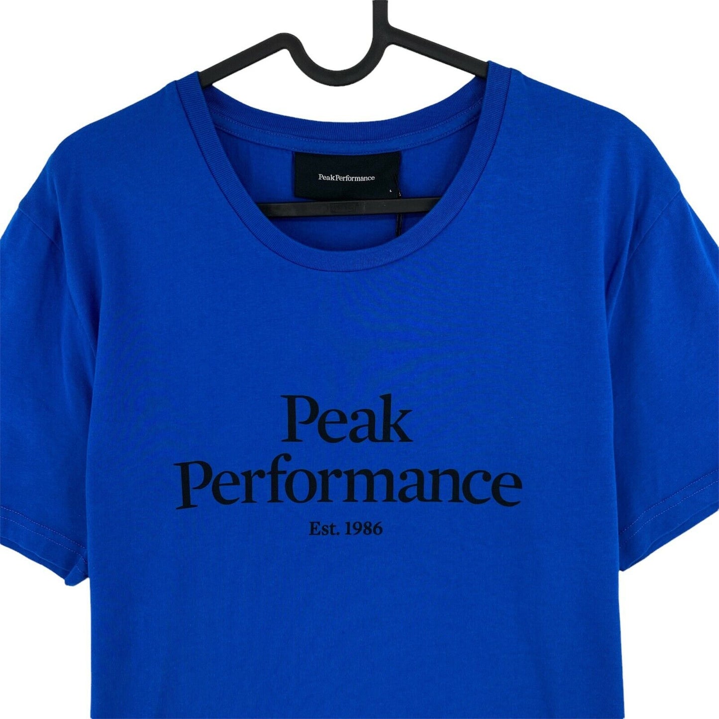 Peak Performance Navy Blue Crew Neck T Shirt Size L