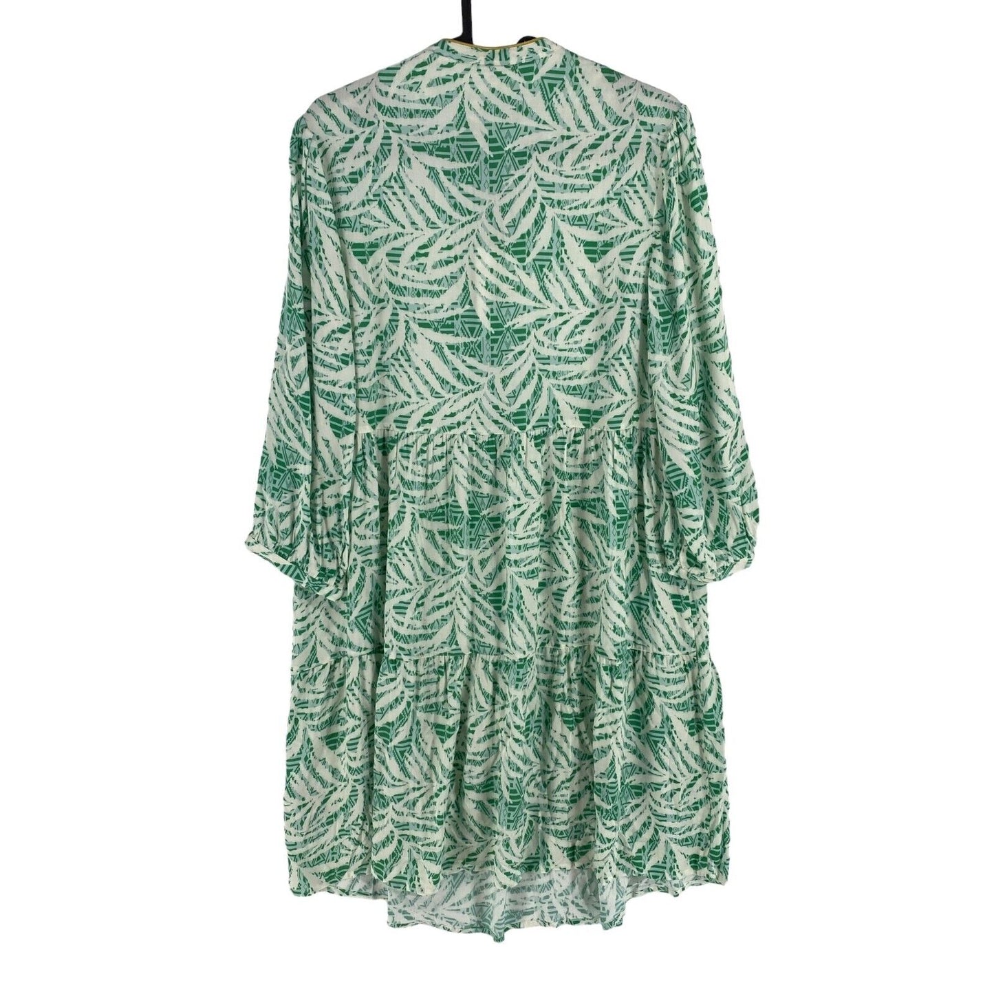 LA MARTINA Women Green Printed Viscose Long Sleeves Dress Size 1 / XS