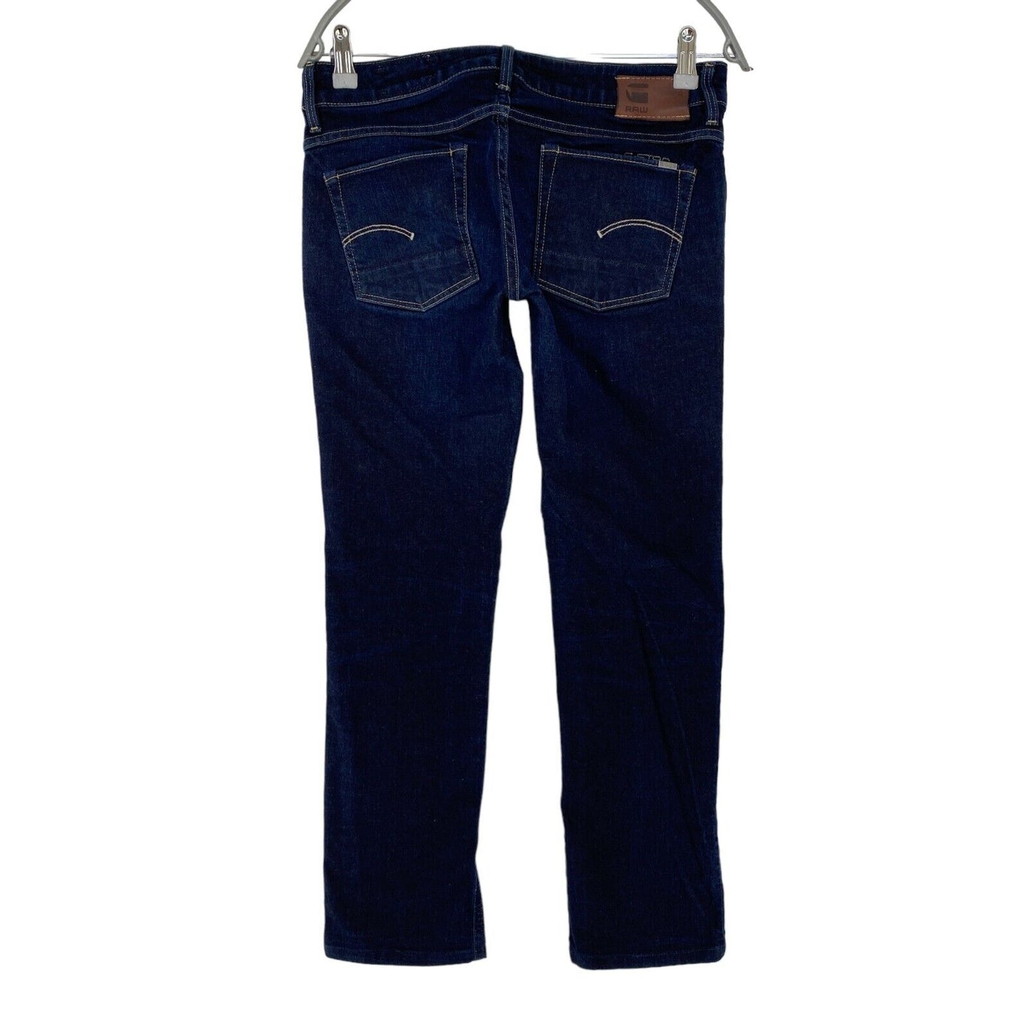 G-STAR 3301 Women Dark Blue Slim Fit Jeans Size W30 L28