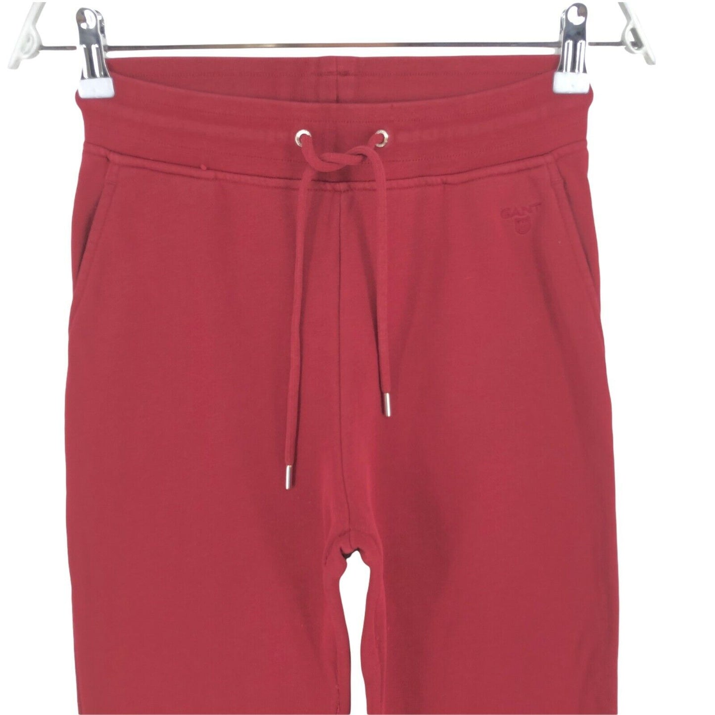 GANT Red Shield Logo Jogginghose Hose Größe XS