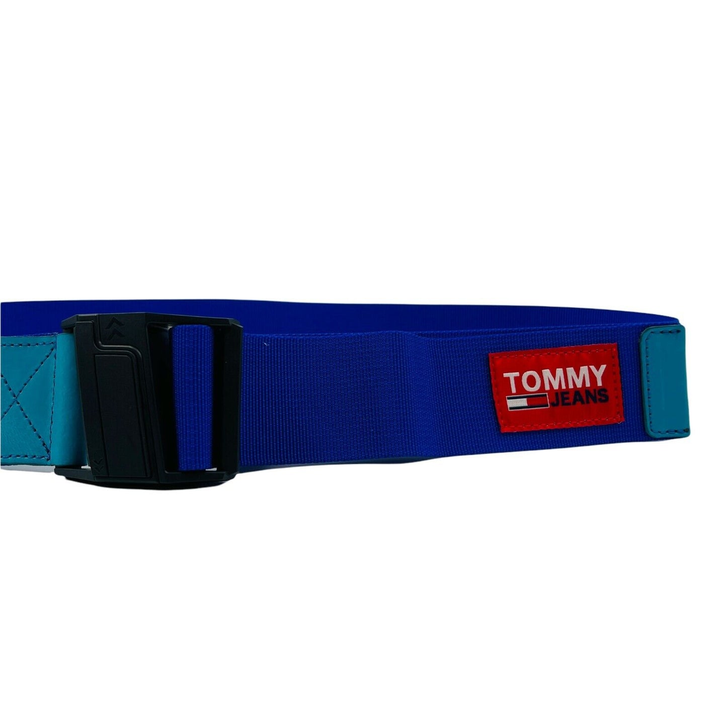 Tommy Hilfiger Jeans Blue Cotton Belt Adjustable Size