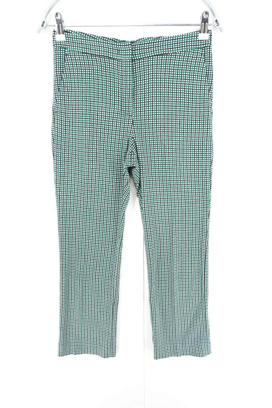 GANT Green Check Pants Trousers Size EUR 34 UK 6 US 4