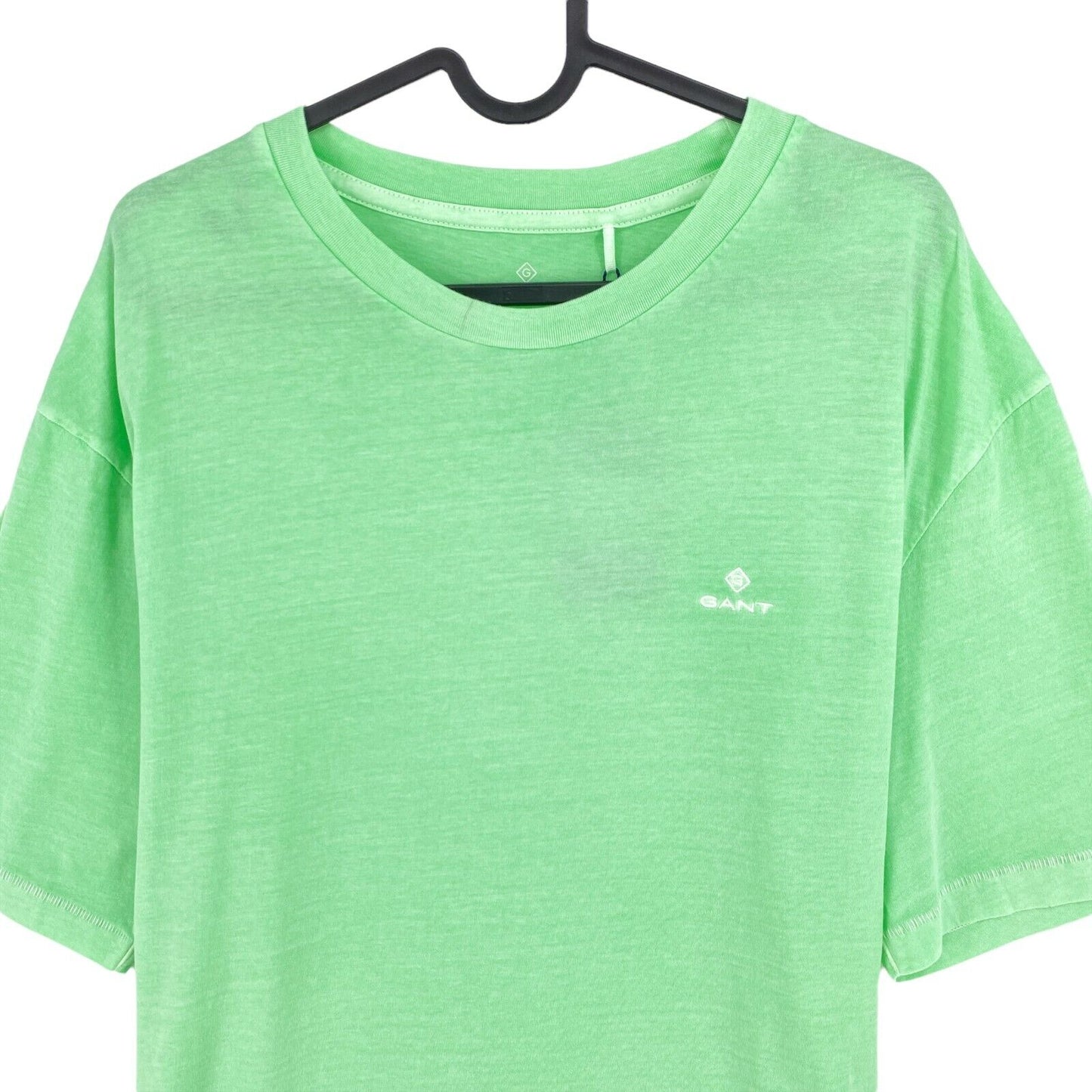 GANT Green Sun Faded Crew Neck T Shirt Size M