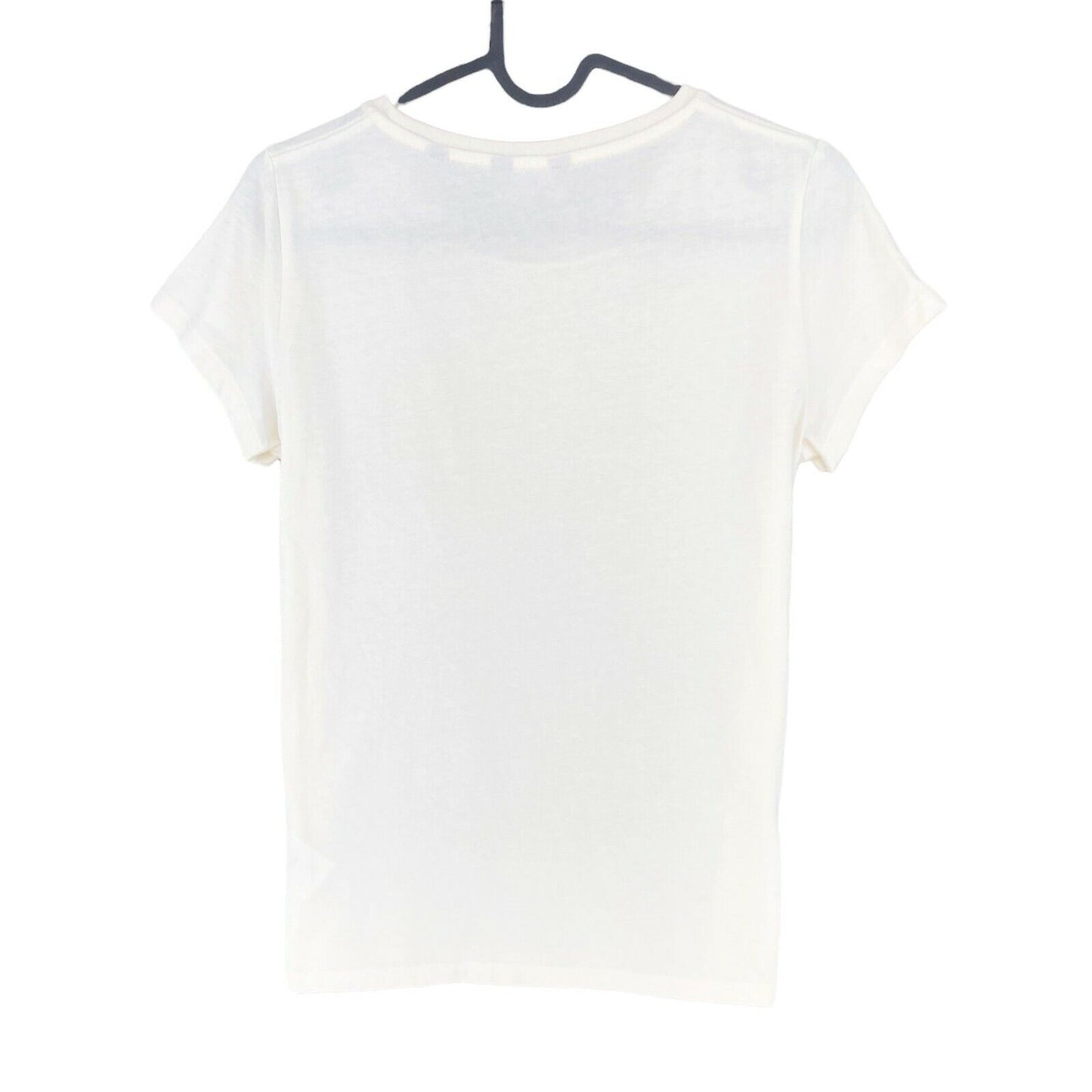 GANT White Shine Logo Crew Neck T Shirt Size S