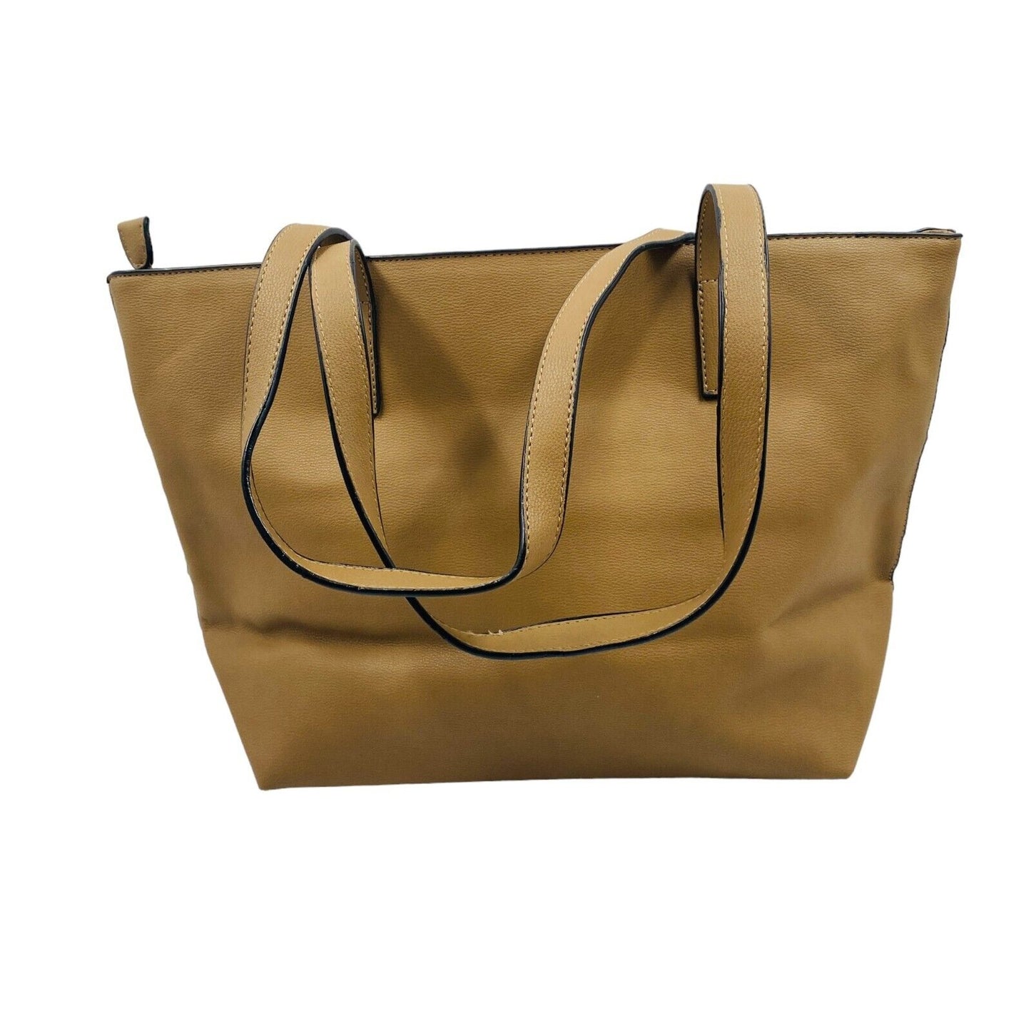 Sac à main à bandoulière en cuir écologique marron Pierre Cardin