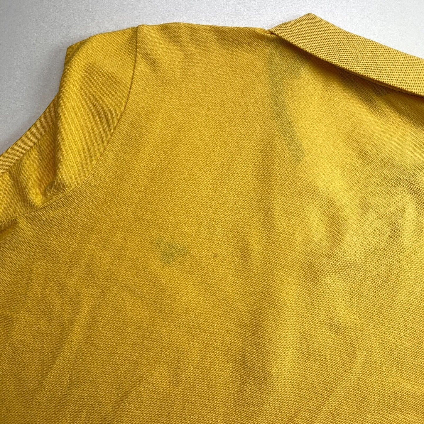 GANT Yellow Original Pique Polo Shirt Size L