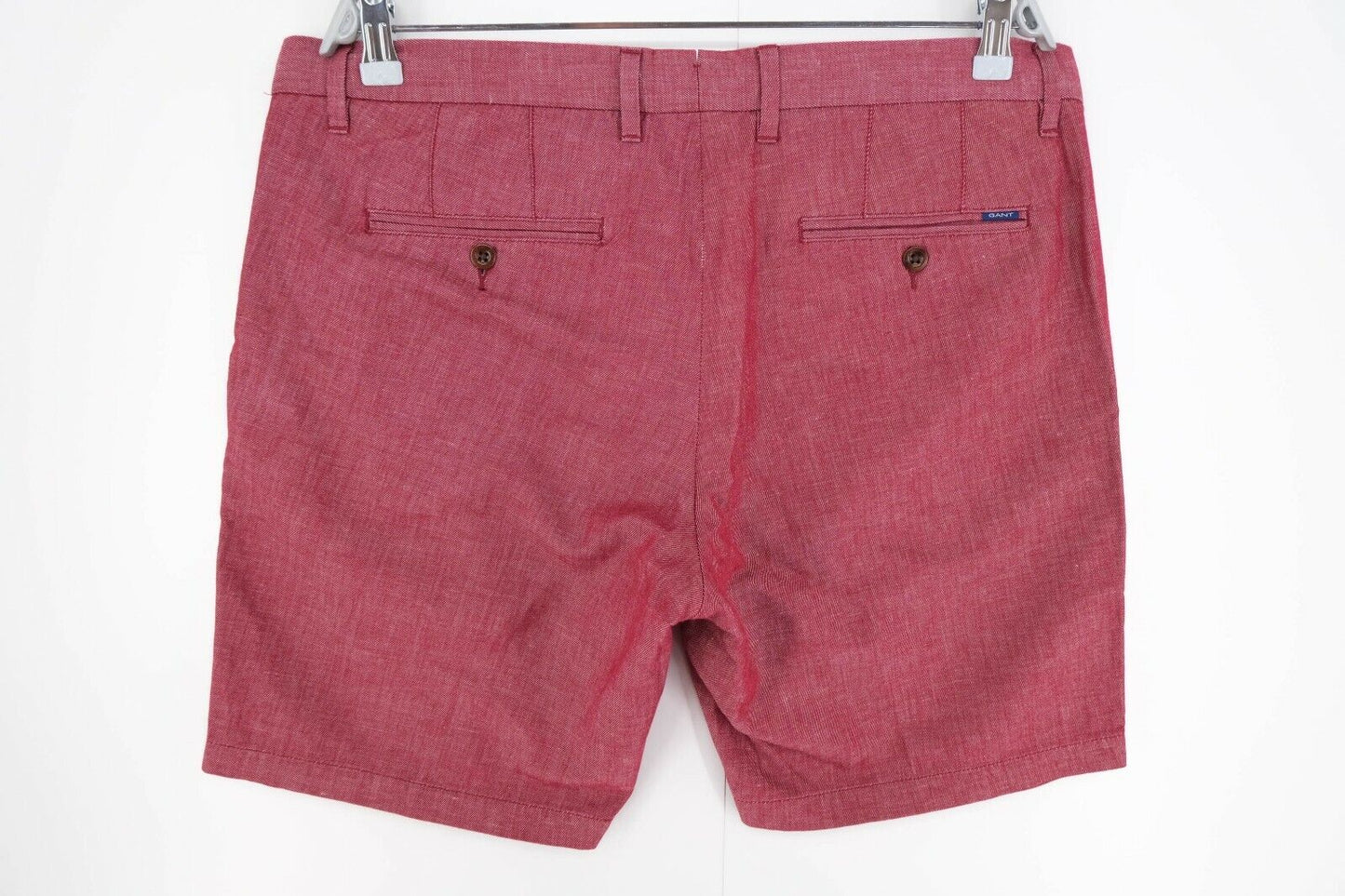 GANT Red Slim Fit Chino Shorts Size EU 50 UK/US 40 EU 52 UK/US 42 EU 54 UK/US 44