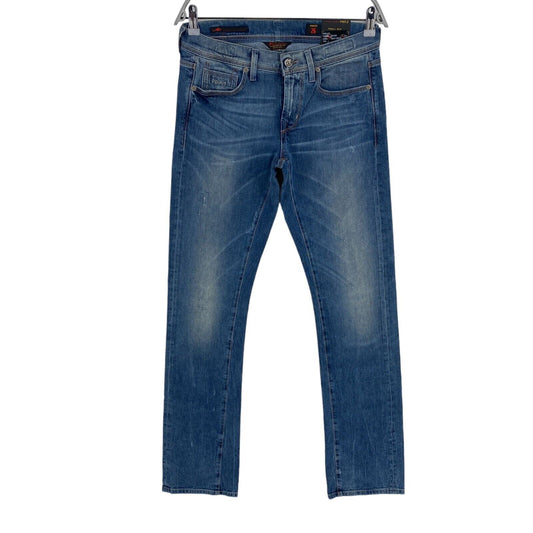 JACOB COHEN Damen POLLY Straight Jeans in Blau, Größe W26 L36