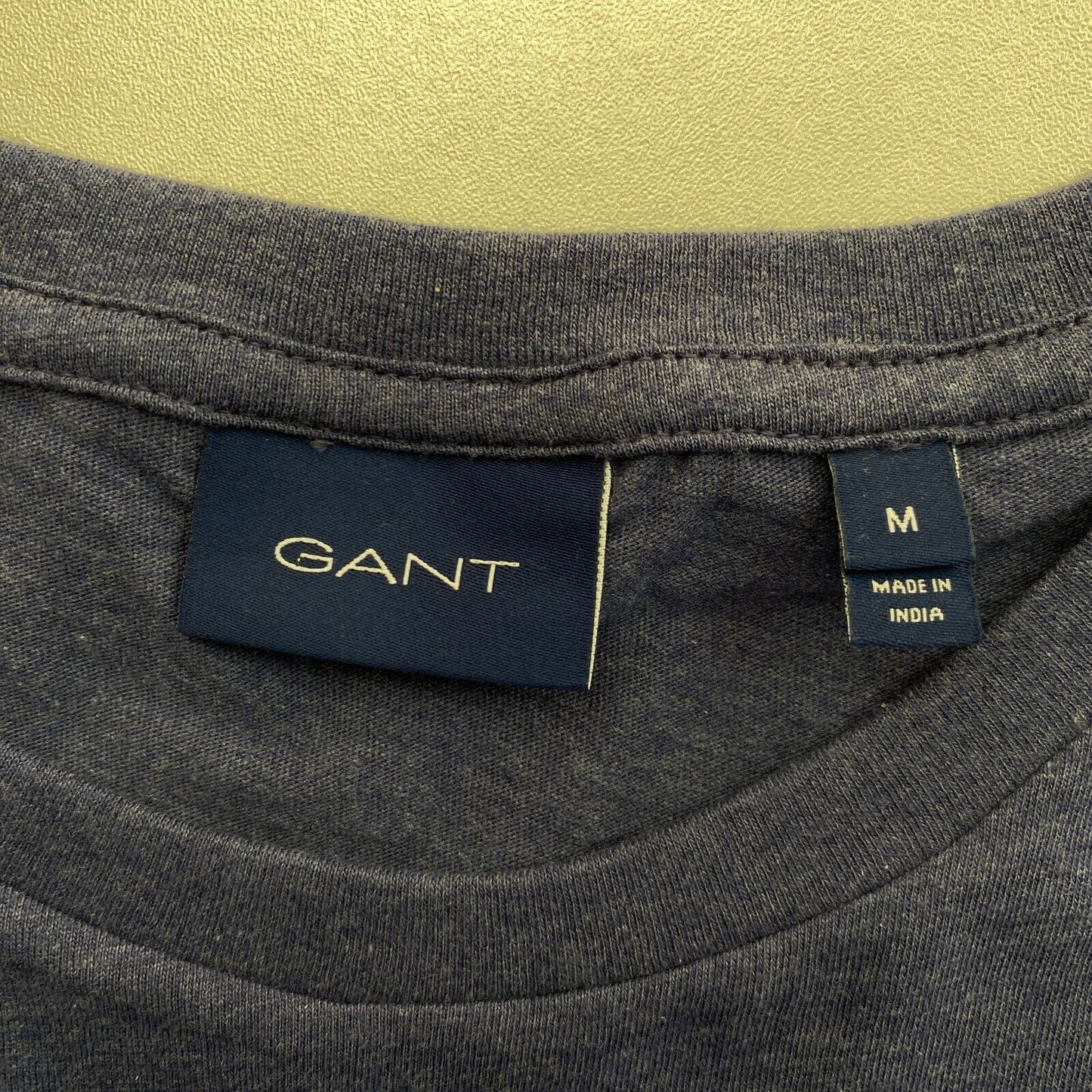 GANT Blue Original Crew Neck T Shirt Size M