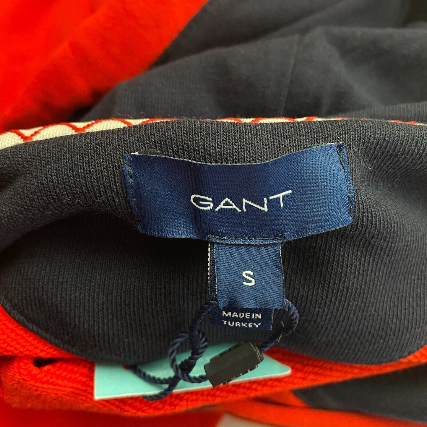 GANT Red Nautical Hoodie Dress Size S