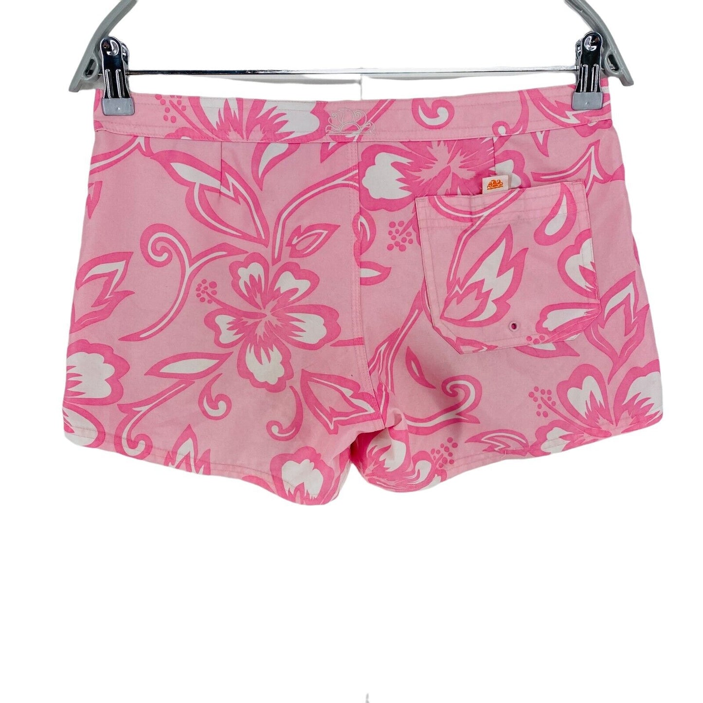 SUNDEK Floral Pink Swimwear Swimming Trunks Shorts Size EU 32 UK 4 US 2 W30