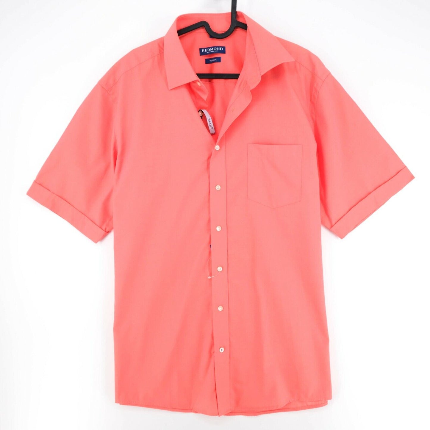 REDMOND Light Pink Short Sleeves Shirt Size L 41/42