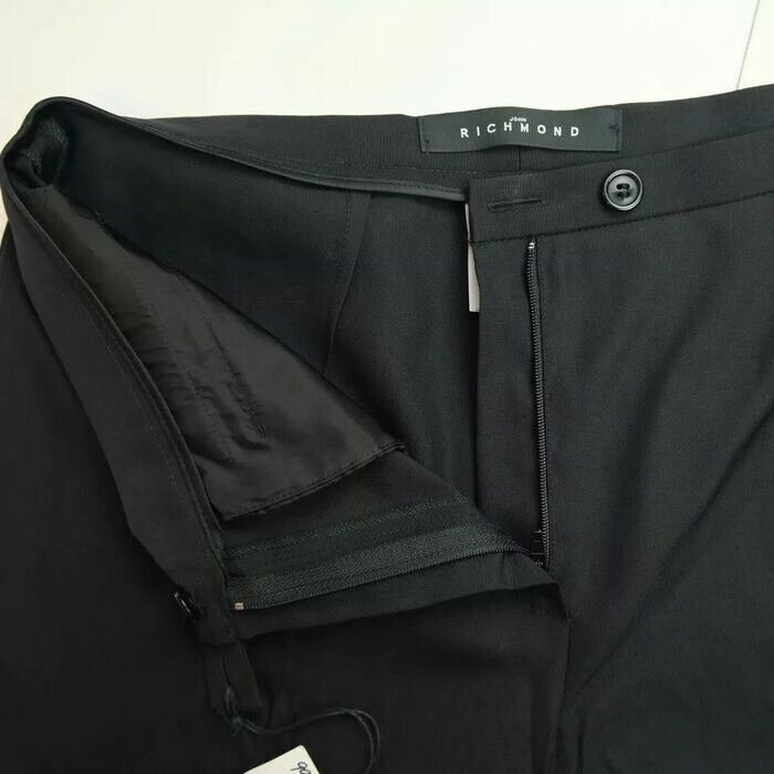 John RICHMOND Black Skinny Pants Trousers Size IT 42 EUR 38 UK 10 US 8