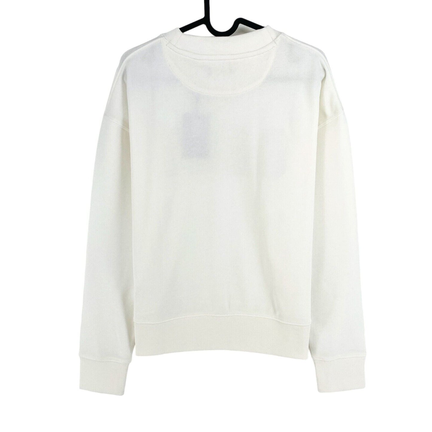 GANT White Logo Crew Neck Sweater Jumper Size M