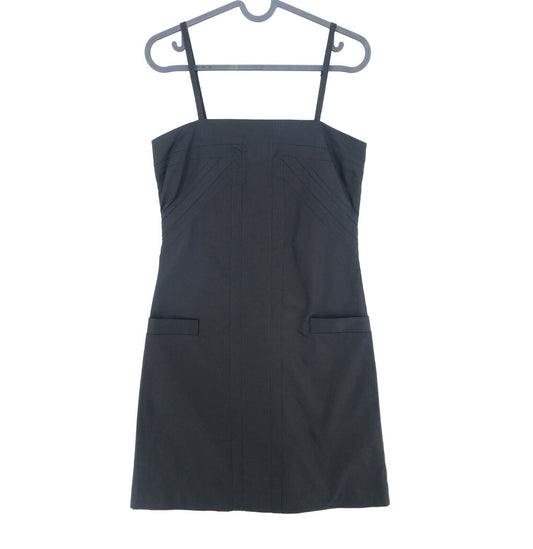 JOHN RICHMOND X Black Sleeveless Dress Size IT 42 EUR 38 UK 10 US 8