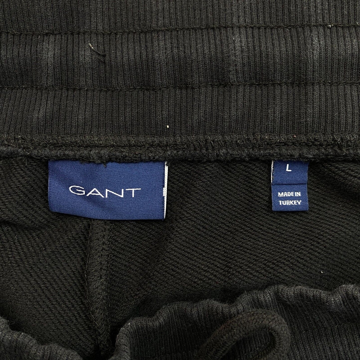 GANT Pantalon de survêtement original noir Taille L