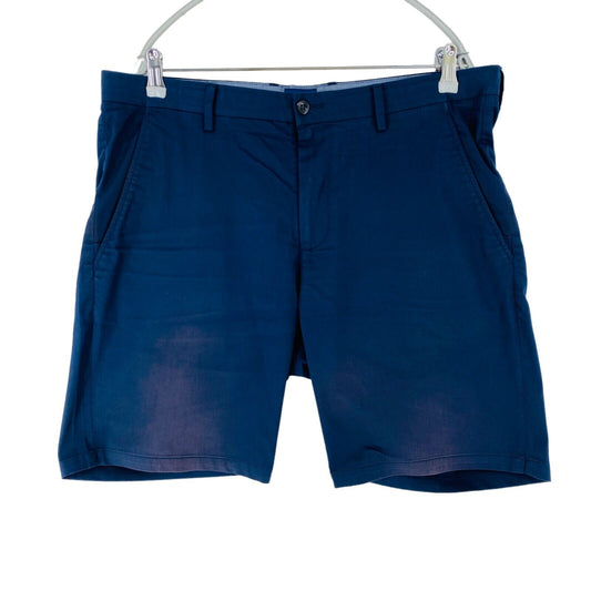 GANT Dark Blue Mens Slim Fit Chino Shorts Size W38