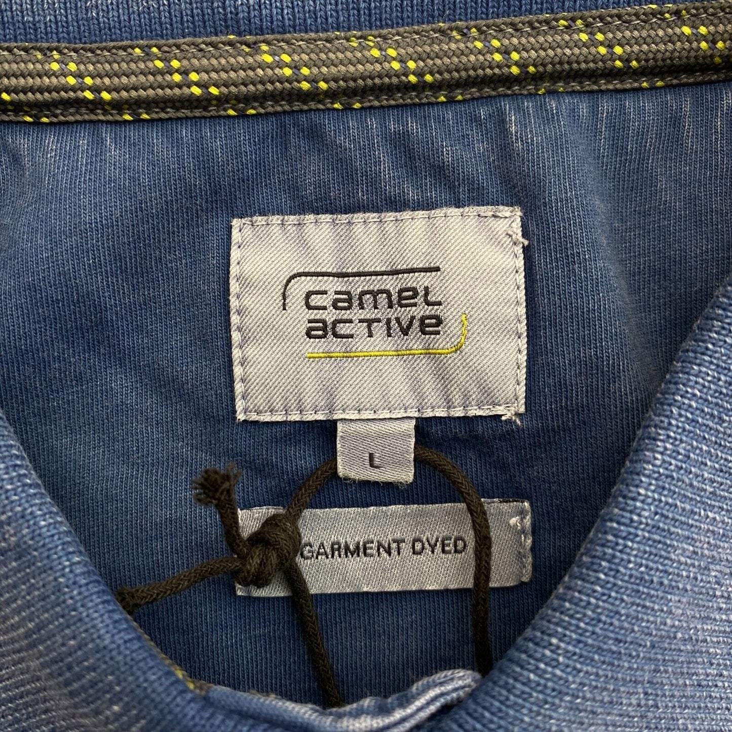 Camel Active Bleu Foncé Logo Pique Polo Taille L