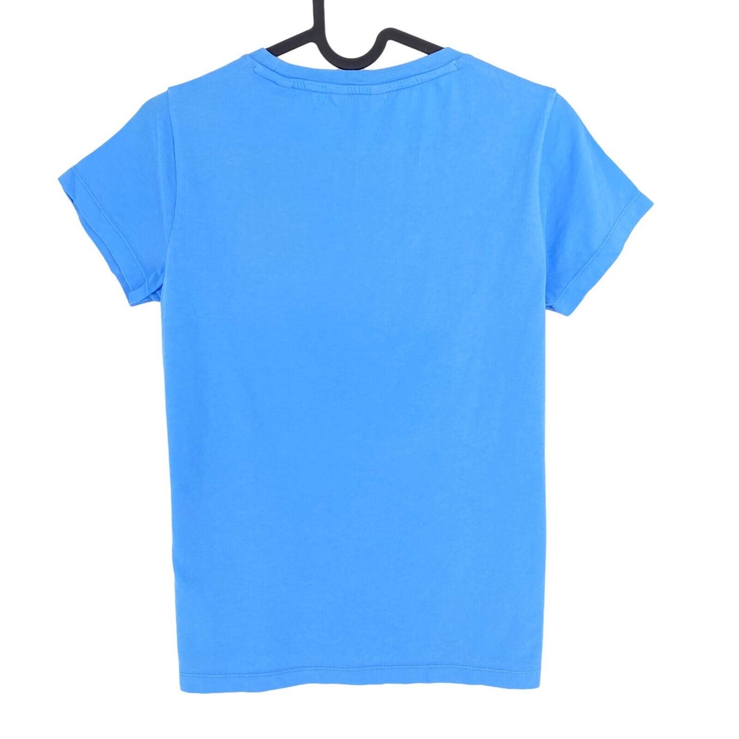 GANT T-shirt bleu à manches courtes et col rond Taille XS