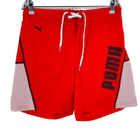 PUMA Red Activewear Shorts Size L