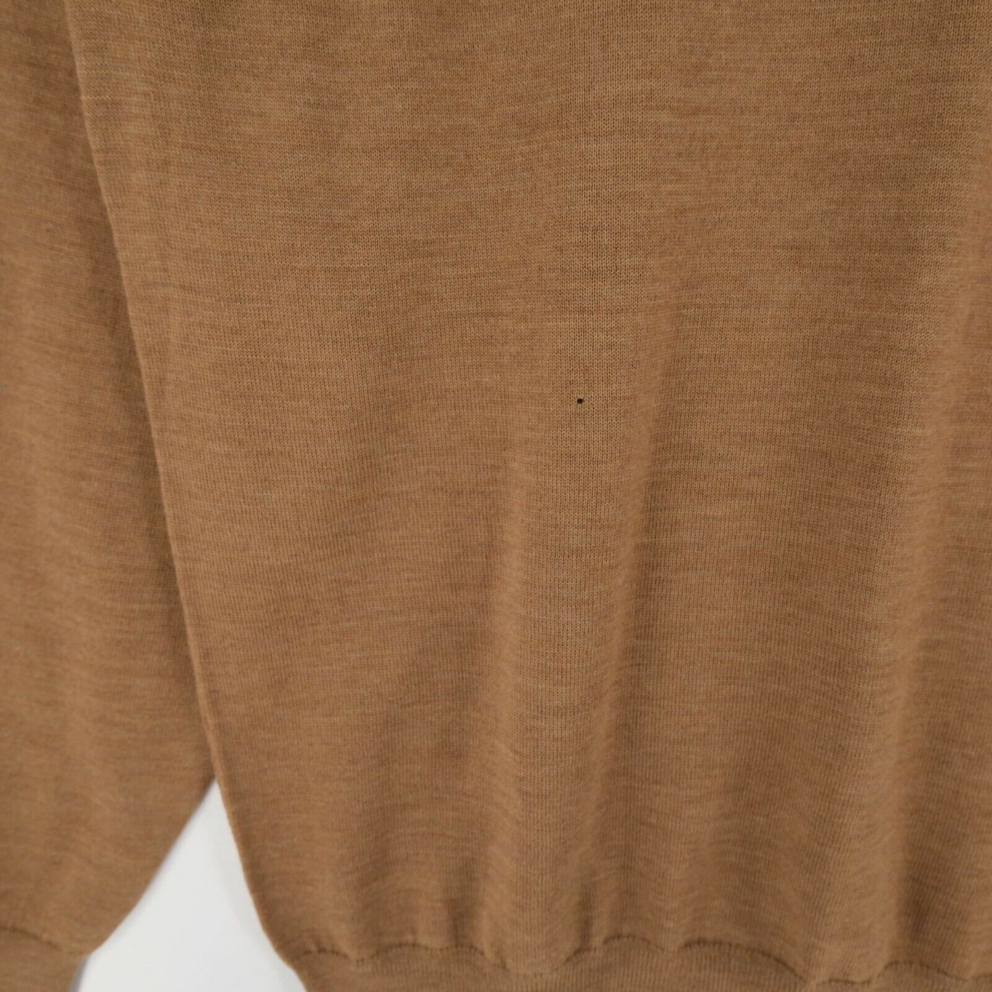 GANT Brown Fine Merino Crew Neck Jumper Pull Taille M