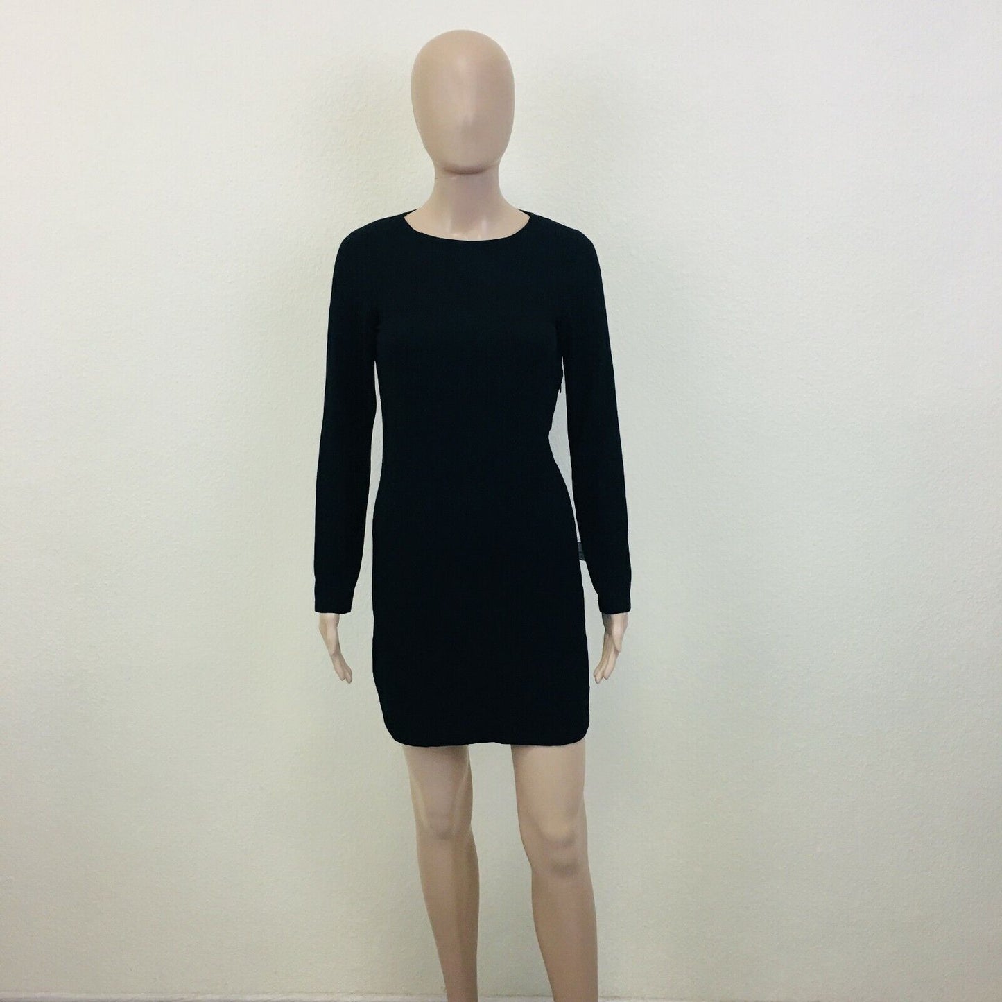 ZARA Black Long Sleeve Dress Size XS